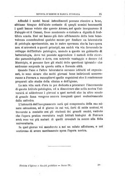 Rivista d'igiene e sanità pubblica con bollettino sanitario-amministrativo compilato sugli atti del Ministero dell'interno