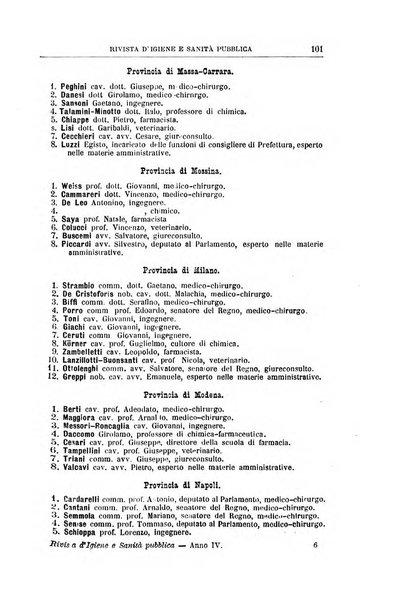 Rivista d'igiene e sanità pubblica con bollettino sanitario-amministrativo compilato sugli atti del Ministero dell'interno