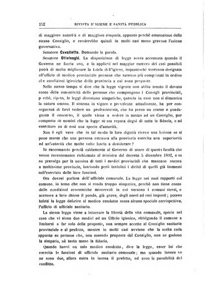 Rivista d'igiene e sanità pubblica con bollettino sanitario-amministrativo compilato sugli atti del Ministero dell'interno