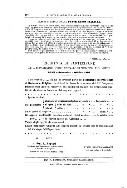 Rivista d'igiene e sanità pubblica con bollettino sanitario-amministrativo compilato sugli atti del Ministero dell'interno