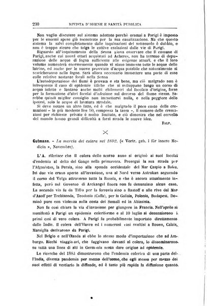 Rivista d'igiene e sanità pubblica con bollettino sanitario-amministrativo compilato sugli atti del Ministero dell'interno