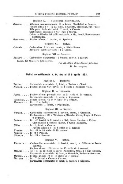 Rivista d'igiene e sanità pubblica con bollettino sanitario-amministrativo compilato sugli atti del Ministero dell'interno