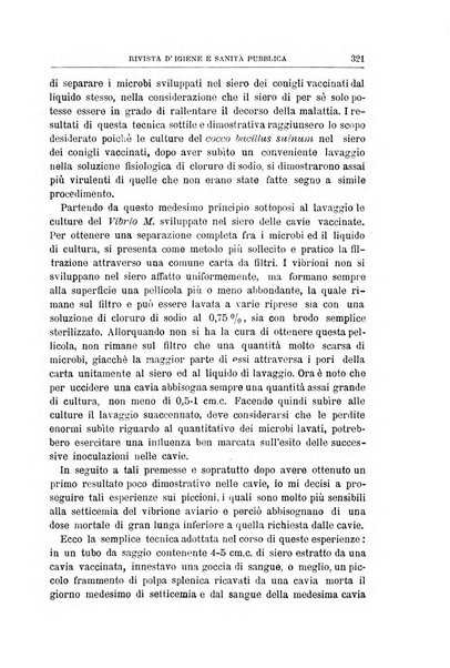 Rivista d'igiene e sanità pubblica con bollettino sanitario-amministrativo compilato sugli atti del Ministero dell'interno