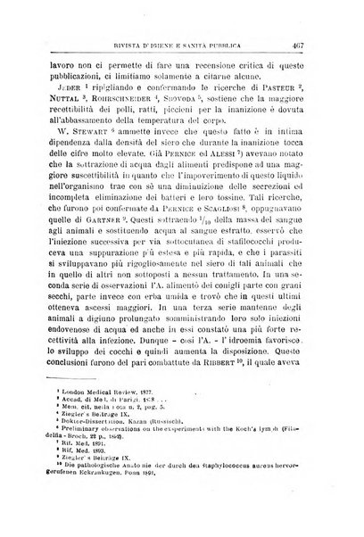 Rivista d'igiene e sanità pubblica con bollettino sanitario-amministrativo compilato sugli atti del Ministero dell'interno