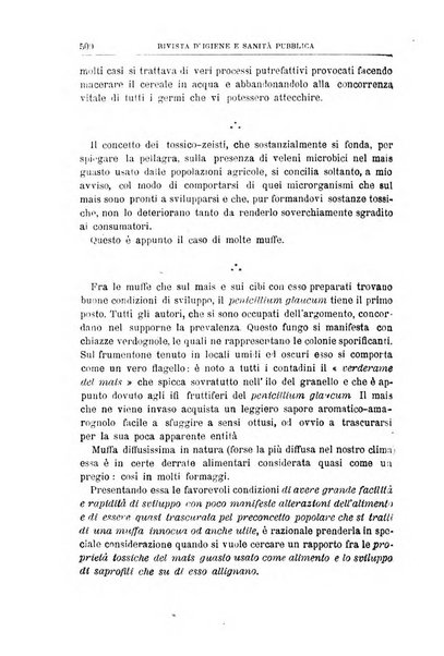 Rivista d'igiene e sanità pubblica con bollettino sanitario-amministrativo compilato sugli atti del Ministero dell'interno