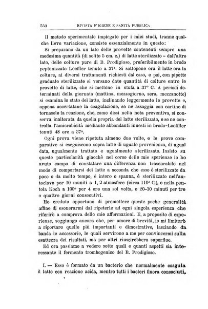 Rivista d'igiene e sanità pubblica con bollettino sanitario-amministrativo compilato sugli atti del Ministero dell'interno