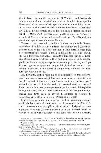 Rivista d'igiene e sanità pubblica con bollettino sanitario-amministrativo compilato sugli atti del Ministero dell'interno