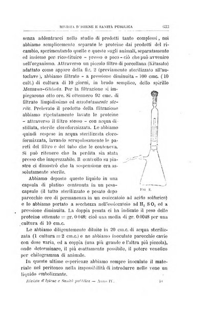 Rivista d'igiene e sanità pubblica con bollettino sanitario-amministrativo compilato sugli atti del Ministero dell'interno