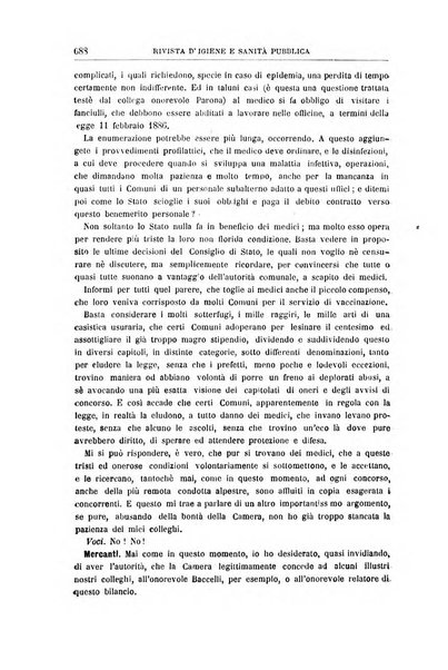 Rivista d'igiene e sanità pubblica con bollettino sanitario-amministrativo compilato sugli atti del Ministero dell'interno