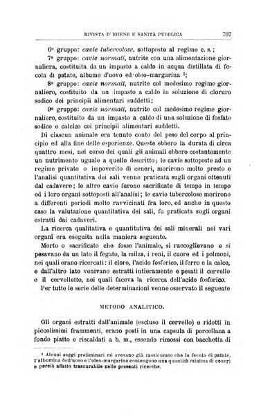 Rivista d'igiene e sanità pubblica con bollettino sanitario-amministrativo compilato sugli atti del Ministero dell'interno