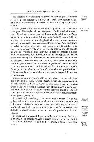 Rivista d'igiene e sanità pubblica con bollettino sanitario-amministrativo compilato sugli atti del Ministero dell'interno