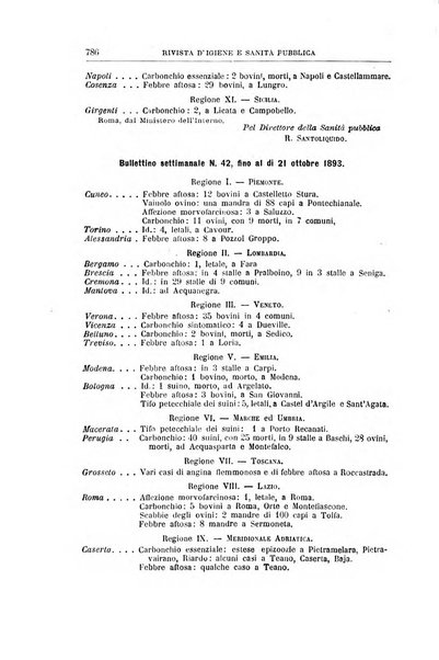 Rivista d'igiene e sanità pubblica con bollettino sanitario-amministrativo compilato sugli atti del Ministero dell'interno