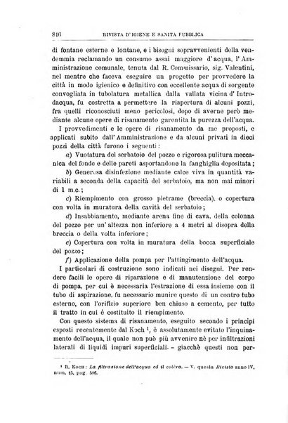 Rivista d'igiene e sanità pubblica con bollettino sanitario-amministrativo compilato sugli atti del Ministero dell'interno