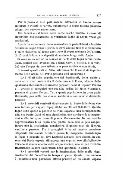 Rivista d'igiene e sanità pubblica con bollettino sanitario-amministrativo compilato sugli atti del Ministero dell'interno