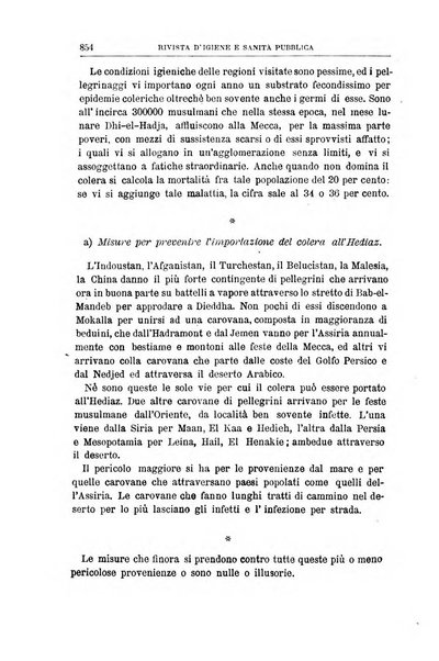 Rivista d'igiene e sanità pubblica con bollettino sanitario-amministrativo compilato sugli atti del Ministero dell'interno