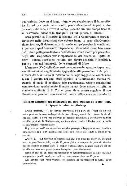 Rivista d'igiene e sanità pubblica con bollettino sanitario-amministrativo compilato sugli atti del Ministero dell'interno