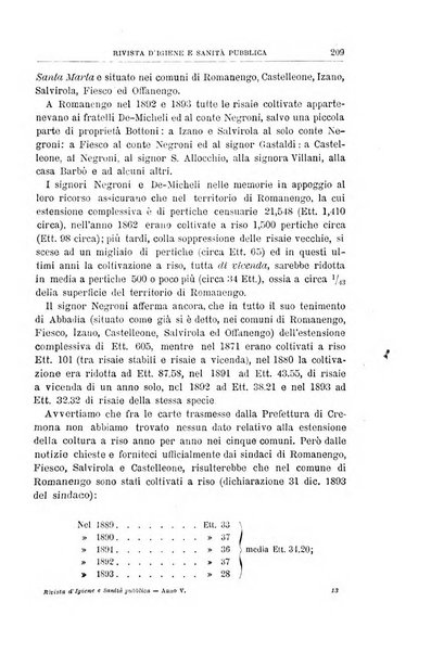 Rivista d'igiene e sanità pubblica con bollettino sanitario-amministrativo compilato sugli atti del Ministero dell'interno