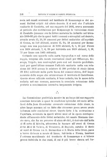 Rivista d'igiene e sanità pubblica con bollettino sanitario-amministrativo compilato sugli atti del Ministero dell'interno