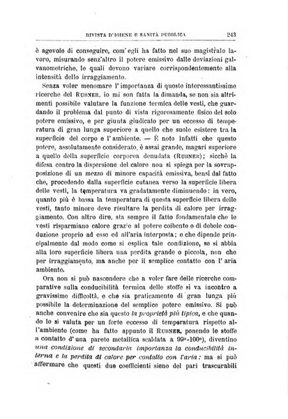 Rivista d'igiene e sanità pubblica con bollettino sanitario-amministrativo compilato sugli atti del Ministero dell'interno