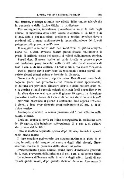 Rivista d'igiene e sanità pubblica con bollettino sanitario-amministrativo compilato sugli atti del Ministero dell'interno