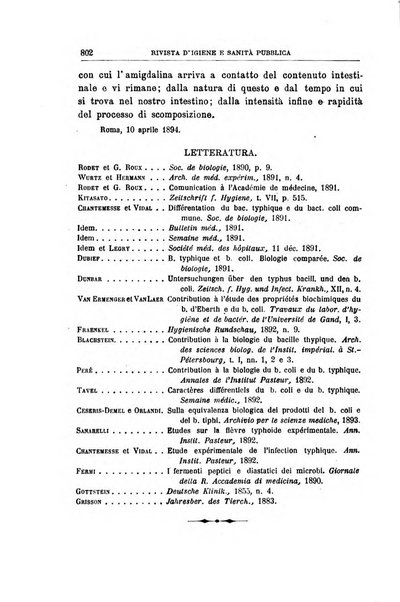 Rivista d'igiene e sanità pubblica con bollettino sanitario-amministrativo compilato sugli atti del Ministero dell'interno