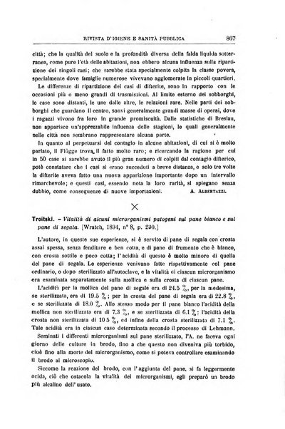 Rivista d'igiene e sanità pubblica con bollettino sanitario-amministrativo compilato sugli atti del Ministero dell'interno