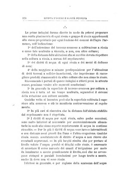 Rivista d'igiene e sanità pubblica con bollettino sanitario-amministrativo compilato sugli atti del Ministero dell'interno