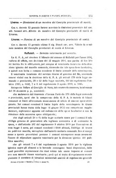 Rivista d'igiene e sanità pubblica con bollettino sanitario-amministrativo compilato sugli atti del Ministero dell'interno