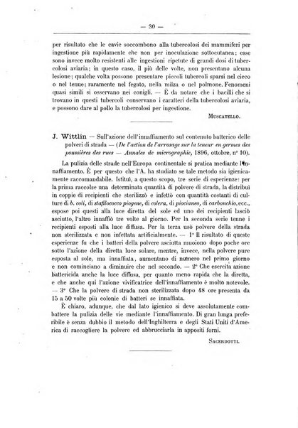 Rivista d'igiene e sanità pubblica con bollettino sanitario-amministrativo compilato sugli atti del Ministero dell'interno