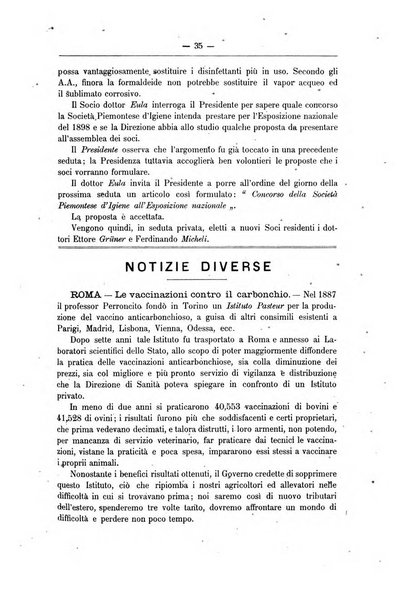 Rivista d'igiene e sanità pubblica con bollettino sanitario-amministrativo compilato sugli atti del Ministero dell'interno