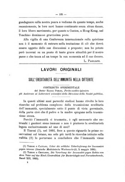 Rivista d'igiene e sanità pubblica con bollettino sanitario-amministrativo compilato sugli atti del Ministero dell'interno