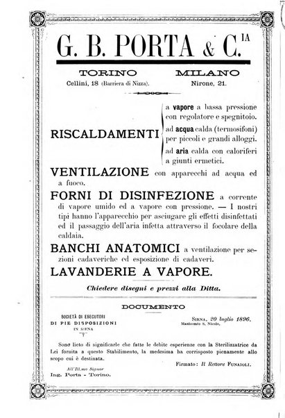 Rivista d'igiene e sanità pubblica con bollettino sanitario-amministrativo compilato sugli atti del Ministero dell'interno