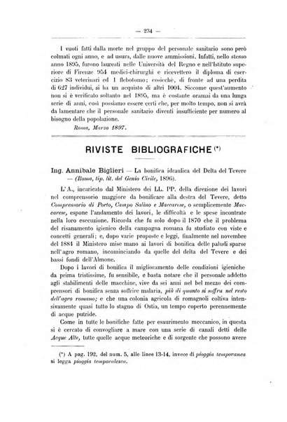 Rivista d'igiene e sanità pubblica con bollettino sanitario-amministrativo compilato sugli atti del Ministero dell'interno