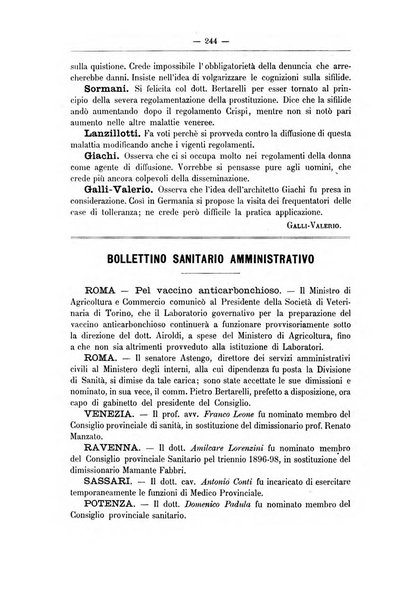 Rivista d'igiene e sanità pubblica con bollettino sanitario-amministrativo compilato sugli atti del Ministero dell'interno