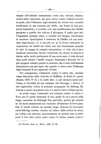 Rivista d'igiene e sanità pubblica con bollettino sanitario-amministrativo compilato sugli atti del Ministero dell'interno