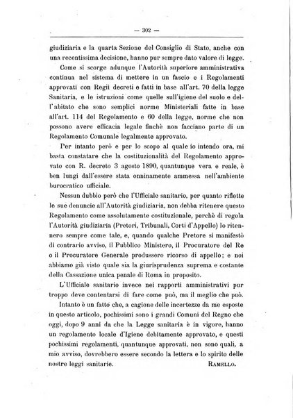 Rivista d'igiene e sanità pubblica con bollettino sanitario-amministrativo compilato sugli atti del Ministero dell'interno