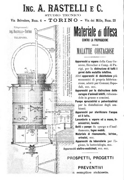 Rivista d'igiene e sanità pubblica con bollettino sanitario-amministrativo compilato sugli atti del Ministero dell'interno