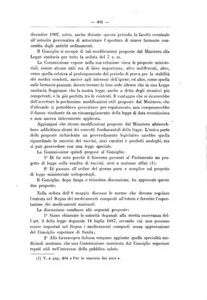 Rivista d'igiene e sanità pubblica con bollettino sanitario-amministrativo compilato sugli atti del Ministero dell'interno