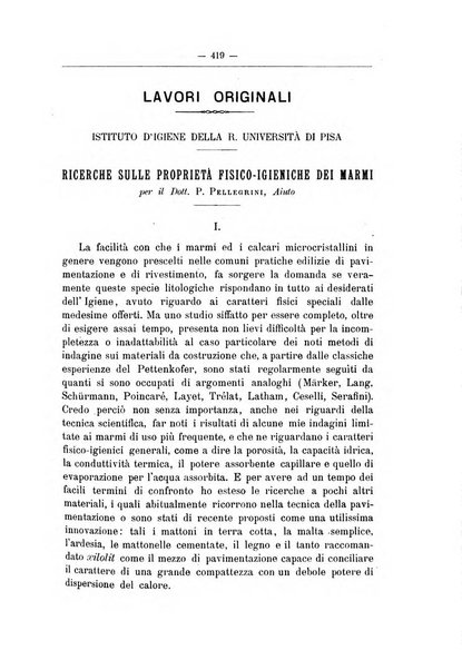 Rivista d'igiene e sanità pubblica con bollettino sanitario-amministrativo compilato sugli atti del Ministero dell'interno