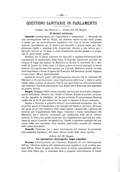 Rivista d'igiene e sanità pubblica con bollettino sanitario-amministrativo compilato sugli atti del Ministero dell'interno