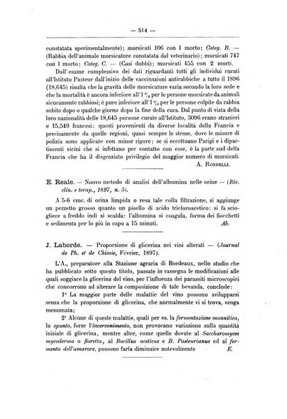 Rivista d'igiene e sanità pubblica con bollettino sanitario-amministrativo compilato sugli atti del Ministero dell'interno