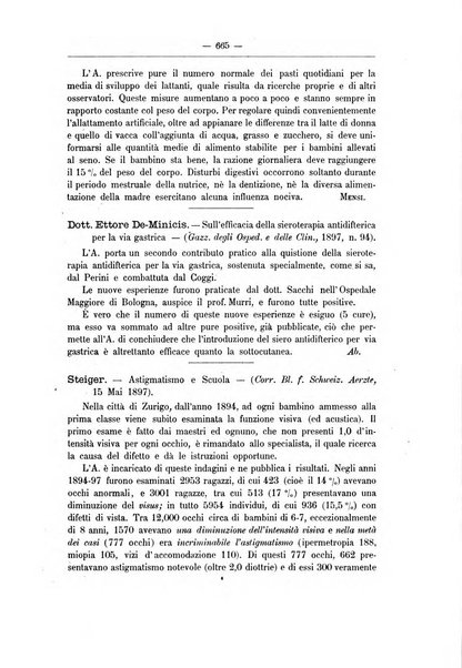 Rivista d'igiene e sanità pubblica con bollettino sanitario-amministrativo compilato sugli atti del Ministero dell'interno