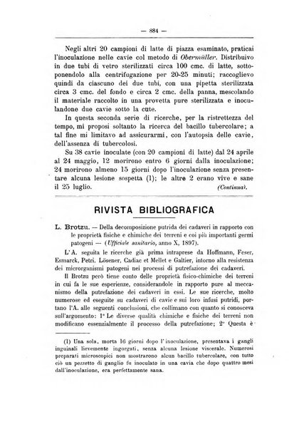 Rivista d'igiene e sanità pubblica con bollettino sanitario-amministrativo compilato sugli atti del Ministero dell'interno