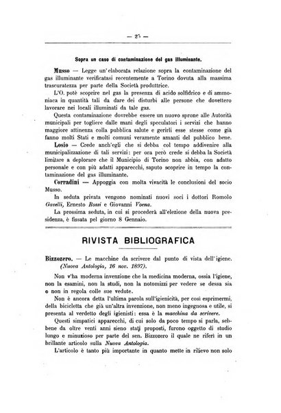 Rivista d'igiene e sanità pubblica con bollettino sanitario-amministrativo compilato sugli atti del Ministero dell'interno