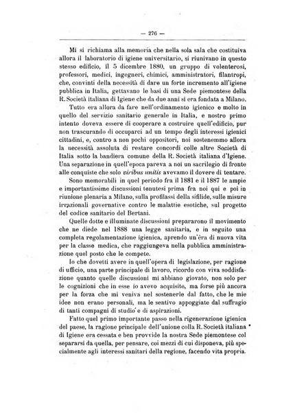 Rivista d'igiene e sanità pubblica con bollettino sanitario-amministrativo compilato sugli atti del Ministero dell'interno