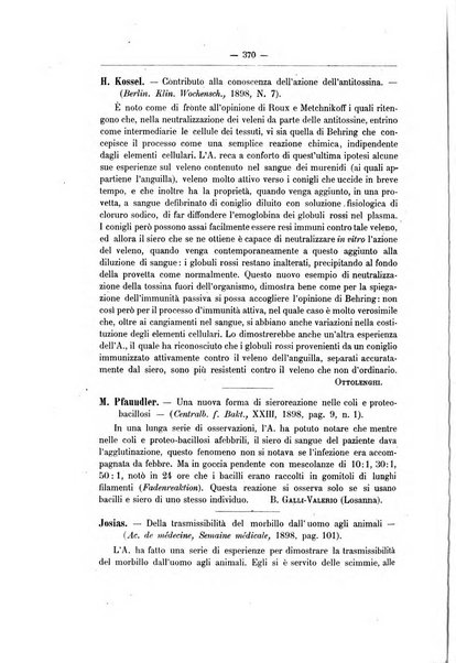 Rivista d'igiene e sanità pubblica con bollettino sanitario-amministrativo compilato sugli atti del Ministero dell'interno