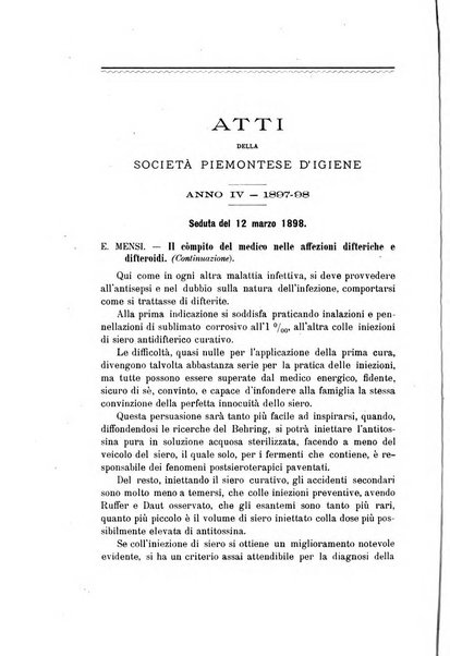 Rivista d'igiene e sanità pubblica con bollettino sanitario-amministrativo compilato sugli atti del Ministero dell'interno