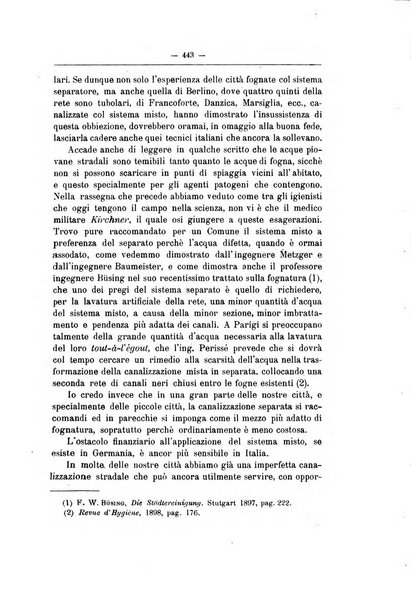 Rivista d'igiene e sanità pubblica con bollettino sanitario-amministrativo compilato sugli atti del Ministero dell'interno