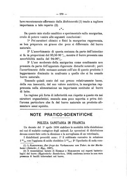 Rivista d'igiene e sanità pubblica con bollettino sanitario-amministrativo compilato sugli atti del Ministero dell'interno