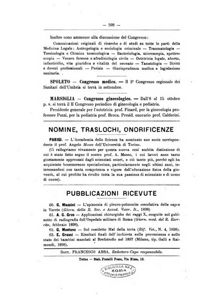 Rivista d'igiene e sanità pubblica con bollettino sanitario-amministrativo compilato sugli atti del Ministero dell'interno